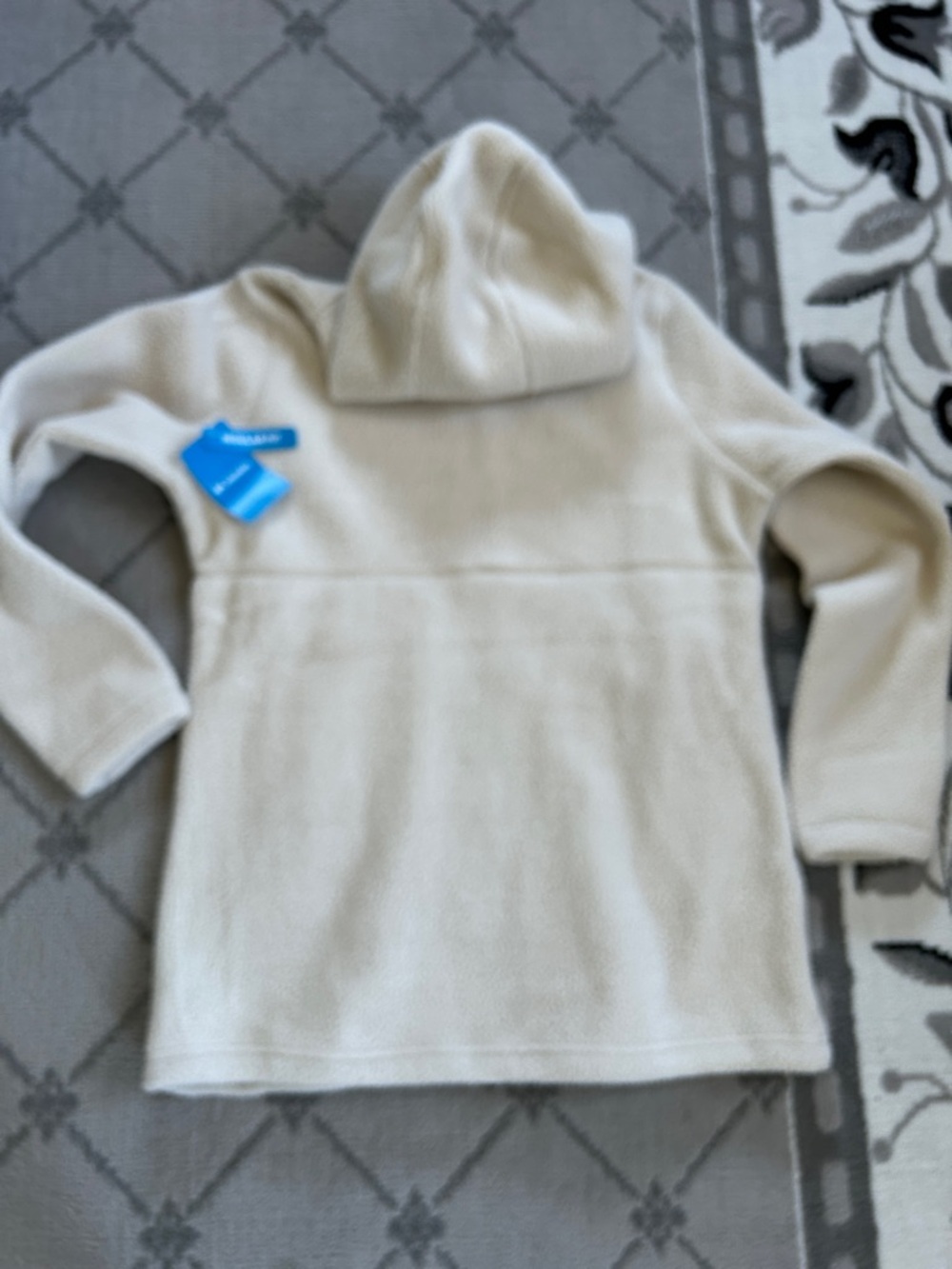 Columbia Cream Sherpa Hooded Jacket - Picture 7 of 7